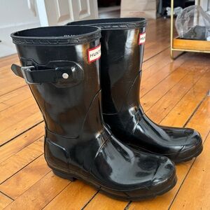 Women’s short hunter rain boots
